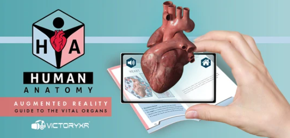 Human Anatomy Augmented Reality Book | BioLEAP